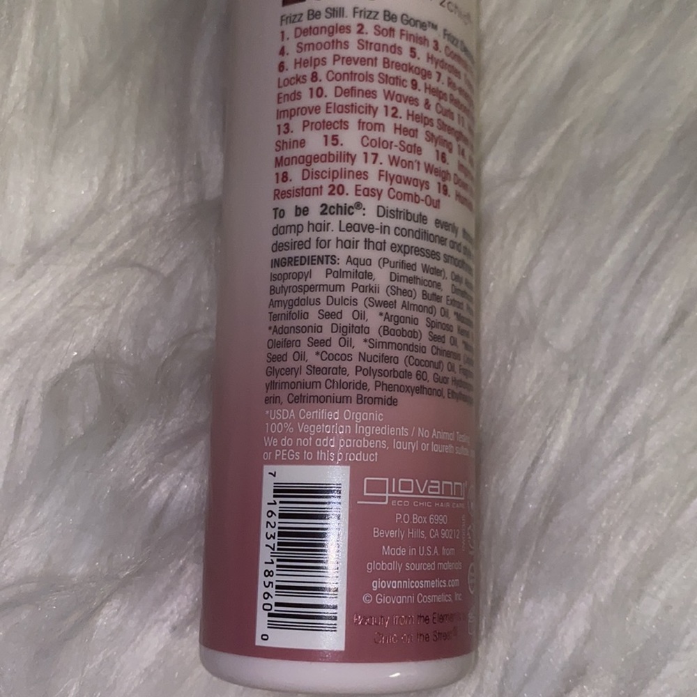 Giovanni - Leave- In Conditioning & Styling Elixir - Picture 6 of 7